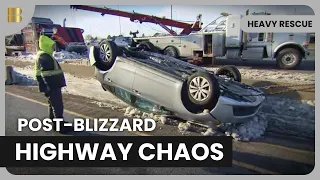 Highway Chaos Post-Blizzard! - Heavy Rescue - Reality Drama