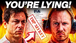 Horner FURIOUS at Toto Wolff