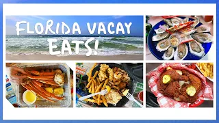 What We Ate in Destin Florida! Family Road Trip 2021 | Chef Julie Yoon Vlogs