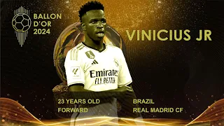 BALLON D'OR 2024 - VINICIUS JR - MORE MATURE IN BALLON D'OR LEVEL