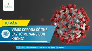 Virus corona có thể lây từ mẹ sang con không?