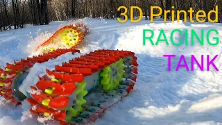 DIY rc snow tank | Build and test