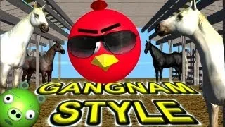 ANGRY BIRDS dance GANGNAM STYLE   ♫ 3D animated mashup parody ☺ FunVideoTV - Style ;-))