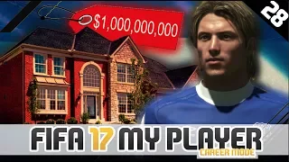 MY NEW MEGA MANSION! | FIFA 17 Career Mode Player w/Storylines | Episode #28