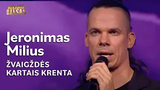 Jeronimas Milius - Žvaigždės Kartais Krenta (Lyric Video). Auksinis Balsas