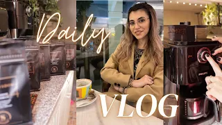 Daily Vlog // Salva Caffe | Ne-am cumparat cafetiera | Haul Pepco si o cina in oras
