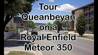 Touring Queanbeyan City on a Royal Enfield Meteor 350
