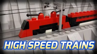 LEGO Micro High Speed Trains - Stop Motion