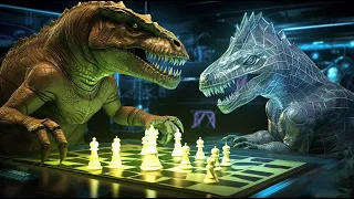 Chessboard Carnage: When Stockfish-Tyrannosaurus Devoured AlphaZero in a Fierce Gambit Battle!