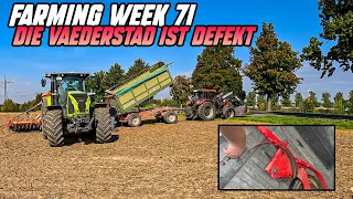 Farming Week 71 | Die Väderstad Spirit ist kaputt... | Gerste ist drin ab in den Roggen