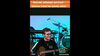 Suicide attempt survivor shares what he wants other teens to know about mental health|#shorts