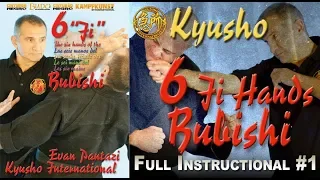 Kyusho Jitsu, The 6 Ji Hands, FULL Instructional Sequence