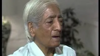 J. Krishnamurti - Ojai 1982 - Discussion with Scientists 4 - What is a healthy mind?