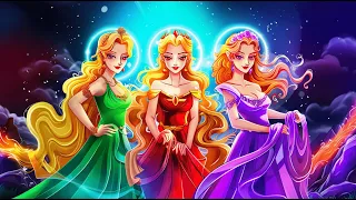 The Triplets Goddess Telepathy 👸 Bedtime Stories - English Fairy Tales 🌛 Fairy Tales Every Day