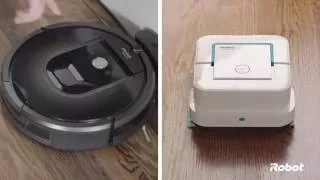 Your Partners for Clean Floors | Roomba® 900 series & Braava® 200 series | iRobot®