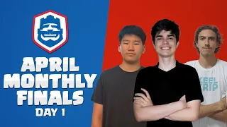 April Monthly Finals Day 1 | Clash Royale League 2023