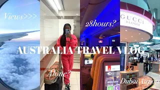 TRAVEL VLOG: MOVING TO AUSTRALIA 🇦🇺 AS AN INTERNATIONAL STUDENT | FYLING ALONE FOR THE FIRST TIME!