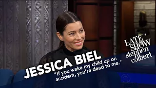 Jessica Biel Talks Smack About Her Two Year Old