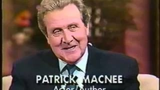 Good Morning America - with "The Avengers'" Patrick MacNee!!