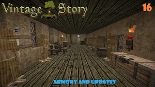 S1 EP. 16 |Vintage Story 1.18| Armory and Updates