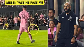 Messi’s Bodyguard Even Passes To Messi