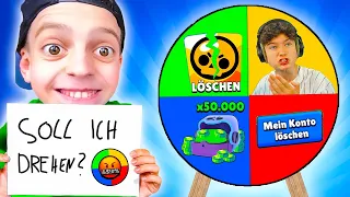 XXXL TODES GLÜCKSRAD ZERSTÖRT den ACCOUNT von meinem KLEINEN BRUDER MAX! 😱 (er weint)