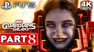 MARVEL'S GUARDIANS OF THE GALAXY PS5 Gameplay Walkthrough Part 8 FULL GAME [4K 60FPS] No Commentary