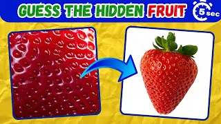 Fruits Challenge🍎🍌"Guess the hidden Fruit" 4 difficulty levels✅ Quiz Show