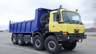 TATRA 8x8 IN SNOW !!! Застряла ТАТРА 8х8 в снегу!