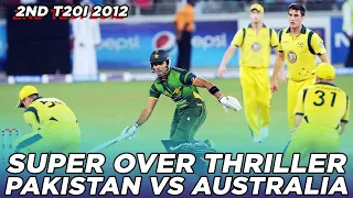 Super Over Thriller | Unbelievable Finish | Pakistan vs Australia | 2nd T20I, 2012 | PCB | M6B2A