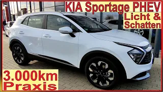 KIA Sportage PHEV 3000 km Alltags Praxis Test  Was kann die Plugin Hybrid Basis im Langzeittest 2023