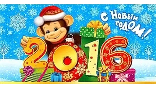 С Новым годом! С 2016 - годом Обезьяны!