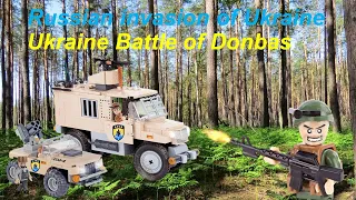 Lego/Cobi Russian invasion of Ukraine Battle of Donbas Animation