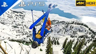 STEEP (PS5) EXTREME Skiing Gameplay | Ultra Realistic Graphics [4K 60FPS]