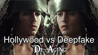 Hollywood Vs Deepfakes (De-Aging)