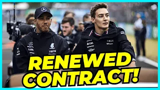 Mercedes announces that Lewis Hamilton and George Russell will remain with the team until 2025 44F1