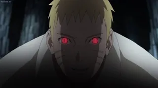 Boruto English Dub Kurama scares Shin Uchiha