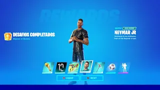 COMO COMPLETAR TODOS LOS DESAFIOS DE NEYMAR EN FORTNITE!