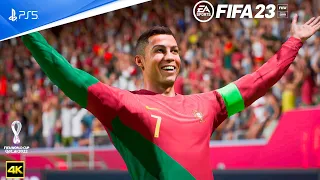 FIFA 23 - Portugal Vs Ghana -  FIFA World Cup 2022 Qatar | Group Stage | PS5™ [4K ] Gameplay