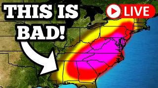 Severe Weather Update For East Coast Severe Weather Outbreak - 8/7/23