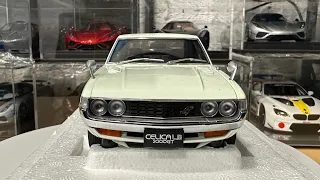 Autoart (78766) Toyota Celica Liftback 2000GT (RA25) 1973 (White) 1:18.