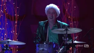 Brian Setzer Orchestra Here Comes Santa Claus Conan 2015