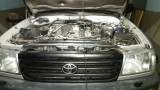 1HZ Toyota Land Cruiser 105, 4.2 дизель, метки грм, снятие форсунок и много чего полезного.