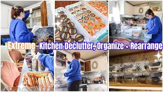 EXTREME SPRING DECLUTTER WITH ME // KITCHEN ORGANIZATION & ROOM REARRANGE WITH ME // KIMI COPE