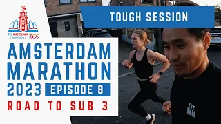 Road To Sub 3 - Amsterdam Marathon 2023 Training EP8