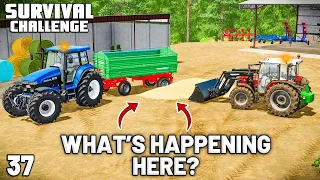 WHAT'S GOING ON HERE? | Survival Challenge | Farming Simulator 22 - EP 37