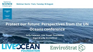 Webinar: Protect our future: perspectives from the UN oceans conference