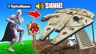I Went UNDERCOVER in a STAR WARS Tournament! (Fortnite)
