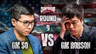 GANDA ng mga TRICKY TECHNIQUES! BUMI! | GM So vs GM Robson USA Chess 2023 Round 9