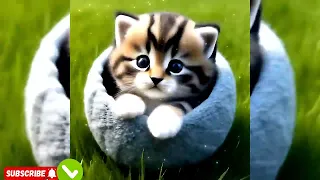 Cute, funny, and beautiful fluffies. 🥰💯🌺 Animations.